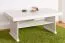 Couchtisch Sentis 21, Farbe: Kiefer Weiß - 53 x 125 x 65 cm (H x B x T)