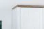 Drehtürenschrank / Kleiderschrank Segnas 07, Farbe: Kiefer Weiß / Eiche Braun - 198 x 90 x 53 cm (H x B x T)