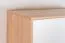 Kinderzimmer - Drehtürenschrank / Kleiderschrank Benjamin 12, Farbe: Buche / Weiß - 198 x 84 x 56 cm (H x B x T)