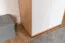 Kinderzimmer - Drehtürenschrank / Kleiderschrank Benjamin 12, Farbe: Buche / Weiß - 198 x 84 x 56 cm (H x B x T)