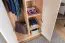 Drehtürenschrank / Kleiderschrank 12, Farbe: Buche / Weiß - 198 x 84 x 56 cm (H x B x T)