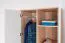 Drehtürenschrank / Kleiderschrank 12, Farbe: Buche / Weiß - 198 x 84 x 56 cm (H x B x T)