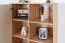 Kommode 26, Farbe: Buche / Weiß - 134 x 86 x 37 cm (H x B x T)