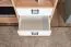 Kommode 26, Farbe: Buche / Weiß - 134 x 86 x 37 cm (H x B x T)