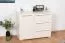 Kommode Siumu 12, Farbe: Beige / Beige Hochglanz - 85 x 107 x 45 cm (H x B x T)