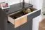 Schuhschrank Vaitele 04, Farbe: Anthrazit Hochglanz / Walnuss - 101 x 76 x 35 cm (H x B x T)