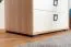 Drehtürenschrank / Kleiderschrank 18, Farbe: Buche / Weiß - 236 x 84 x 56 cm (H x B x T)