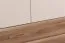 Drehtürenschrank / Kleiderschrank Gataivai 40, Farbe: Beige Hochglanz / Walnuss - Abmessungen: 224 x 272 x 56 cm (H x B x T)