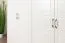 Kleiderschrank Weiß 225x251x58 cm, Drehtürenschrank