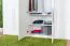 Schlafzimmer - Kleiderschrank Hochglanz, Farbe: Weiß / Weiß - 224 x 227 x 56 cm (H x B x T)