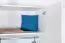 Schlafzimmer - Kleiderschrank Hochglanz, Farbe: Weiß / Weiß - 224 x 227 x 56 cm (H x B x T)