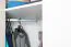 Eckkleiderschrank Kinderzimmer Weiß 236x86x86 cm