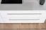 TV-Unterschrank Garim 26, Farbe: Weiß Hochglanz - 46 x 135 x 45 cm (H x B x T)