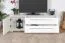 TV-Unterschrank Garim 26, Farbe: Weiß Hochglanz - 46 x 135 x 45 cm (H x B x T)