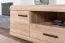 Wohnwand - Set C Gabes für Wohnzimmer, 4-teilig, Farbe: Eiche Sonoma, hohen Vitrine, Hängeregal, TV-Unterschrank, kleinen Vitrine