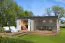 Gartenhaus G271 Lichtgrau - 28 mm Blockbohlenhaus, Grundfläche: 22,85 m², Satteldach