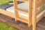 Etagenbett 90 x 190 cm für Erwachsene "Easy Premium Line" K17/n, Buche Massivholz Natur lackiert, teilbar