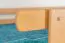 Etagenbett / Stockbett 90 x 200 cm "Easy Premium Line" K17/n, Buche Massivholz Natur lackiert, teilbar