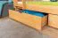 Stockbett 90 x 200 cm für Erwachsene "Easy Premium Line" K17/n inkl. 2 Schubladen und 2 Abdeckblenden, Buche Massivholz Natur lackiert, teilbar