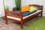 Hochbett 90 x 200 cm für Erwachsene, "Easy Premium Line" K22/n, Buche Massivholz kirschfarben, teilbar