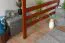Hochbett 160 x 200 cm "Easy Premium Line" K23/n, Buche Massivholz Kirschfarben lackiert, teilbar