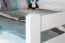 Hochbett 140 x 190 cm "Easy Premium Line" K23/n, Buche Massivholz weiß lackiert, teilbar