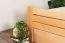Doppelbett "Easy Premium Line" K7 inkl. 2 Schubladen und 1 Abdeckblende, 180 x 200 cm Buche Vollholz massiv Natur