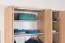 Schlafzimmer - Kleiderschrank, Farbe: Eiche Braun - 222 x 150 x 52 cm (H x B x T)