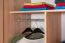 Garderobenschrank, Farbe: Eiche Braun - 200 x 82 x 53 cm (H x B x T)
