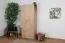 Garderobenschrank, Farbe: Eiche Braun - 200 x 82 x 53 cm (H x B x T)