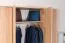 Schlafzimmer - Kleiderschrank, Farbe: Eiche Braun - 200 x 164 x 53 cm (H x B x T)