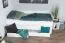 Einzelbett /Funktionsbett Metsovo inkl. 2.Liegeplatz, Farbe: Weiß - Liegefläche: 90 x 190 cm (B x L)