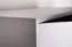 Kleiderschrank mit schlichten Design Hannut 40, Farbe: Anthrazit - Abmessungen: 190 x 100 x 56 cm (H x B x T)