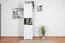 Jugendzimmer - Schrank Lede 05, Farbe: Grau / Eiche / Weiß - Abmessungen: 190 x 45 x 40 cm (H x B x T)