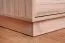 Schlichter Schrank Niel 02, Farbe: Eiche / Anthrazit - Abmessungen: 195 x 90 x 50 cm (H x B x T)