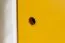 Jugendzimmer - Nachtkommode Syrina 14, Farbe: Weiß / Gelb - Abmessungen: 72 x 54 x 45 cm (H x B x T)