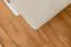 Sitzbank mit Stauraum Sagone 04, Farbe: Eiche Dunkelbraun / Weiß - Abmessungen: 47 x 50 x 35 cm (H x B x T)