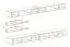 Moderne Wohnwand Hompland 96, Farbe: Schwarz - Abmessungen: 180 x 320 x 40 cm (H x B x T), mit Push-to-open Funktion