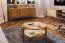 Couchtisch Wellsford 50 Wildeiche massiv geölt - Abmessungen: 60 x 60 x 35 cm (B x T x H)