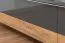 TV-Unterschrank Vaitele 21, Farbe: Anthrazit Hochglanz / Walnuss - 46 x 188 x 45 cm (H x B x T)