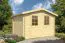 Gartenhaus 2,9 x 3,2 Meter (inkl. Dach) | Natur | Satteldach | 28 mm Blockbohlen Abbildung