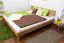 Bettgestell Eiche 200 x 200 cm geölt Abbildung