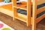 Etagenbett 120 x 190 cm | Massivholz: Buche | Natur Lackiert | umbaubar in zwei Einzelbetten | Premium-Qualität | inkl. Rollroste Abbildung