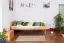 Kinderbett 90 x 200 cm | Massivholz: Buche | Natur Lackiert Abbildung