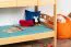 Etagenbett 90 x 190 cm | umbaubar in zwei Einzelbetten | Massivholz: Buche | Natur Lackiert | inkl. Rollroste Abbildung
