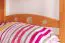 Etagenbett 90 x 200 cm | Massivholz: Buche | Natur Lackiert | umbaubar in zwei Einzelbetten | Premium-Qualität | inkl. Rollroste Abbildung
