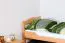 Kinderbett 90 x 200 cm | Massivholz: Buche | Natur Lackiert Abbildung