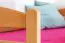 Massivholz Stockbett inkl. Rollbett/Ausziehbett/Stauraum für Kinder und Jugendliche | Matratzenmaß: 90 x 200 cm | Natur Lackiert | umbaubar in 2 Einzelbetten | mit Rollbett | inkl. Rollroste Abbildung