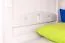 Massivholz Etagenbett inkl. Stauraum für Kinder und Jugendliche | inkl. 2 Schubladen | Matratzenmaß: 90 x 200 cm | Weiß Lackiert | umbaubar in 2 Einzelbetten | Premium-Qualität | inkl. Rollroste Abbildung
