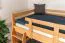 Etagenbett 120 x 200 cm | Massivholz: Buche | Natur Lackiert | umbaubar in zwei Einzelbetten | Premium-Qualität | inkl. Rollroste Abbildung